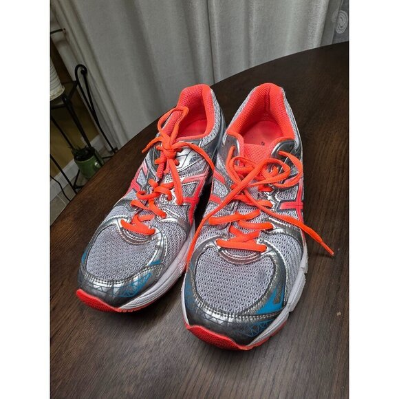 Asics GEL-Exalt 2 Womens Size 9 Orange Gray Fluid Fit Running Walking Shoes - Picture 7 of 16